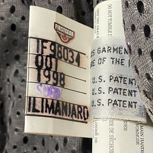 First Gear Mens Kilimanjaro Hypertex Padded Heavy Motorcycle Jacket Size 2XLT - Picture 12 of 14